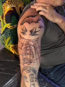 Old school tattoo
